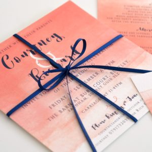 travel style wedding invites