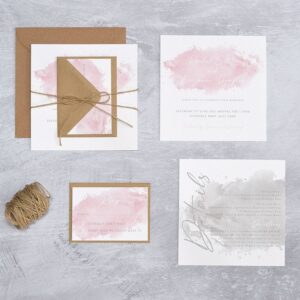 travel style wedding invites