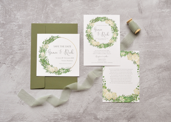 moongate wedding stationery range