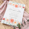 Coral Floral Burst